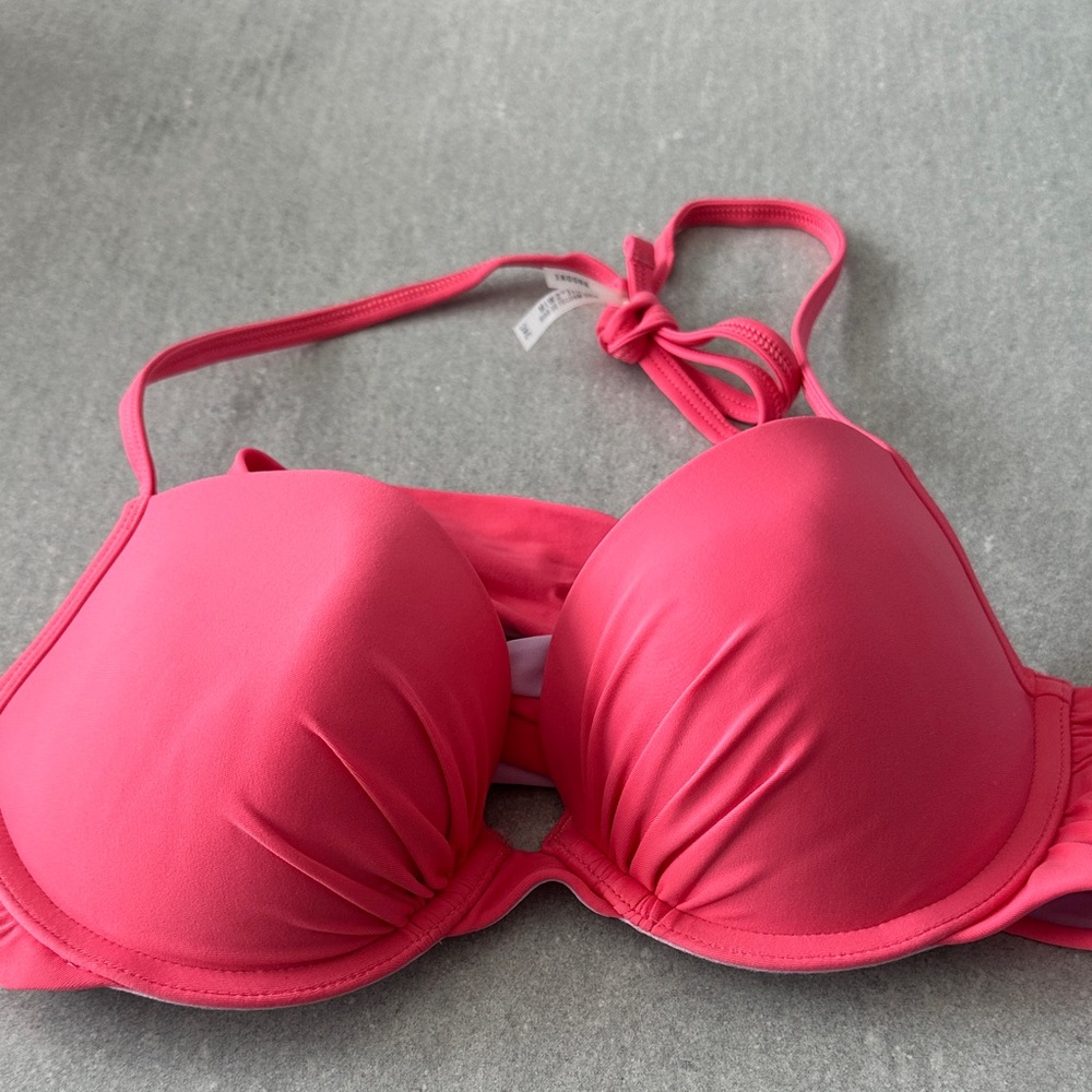 Aerie Vibrant Pink Bikini Top